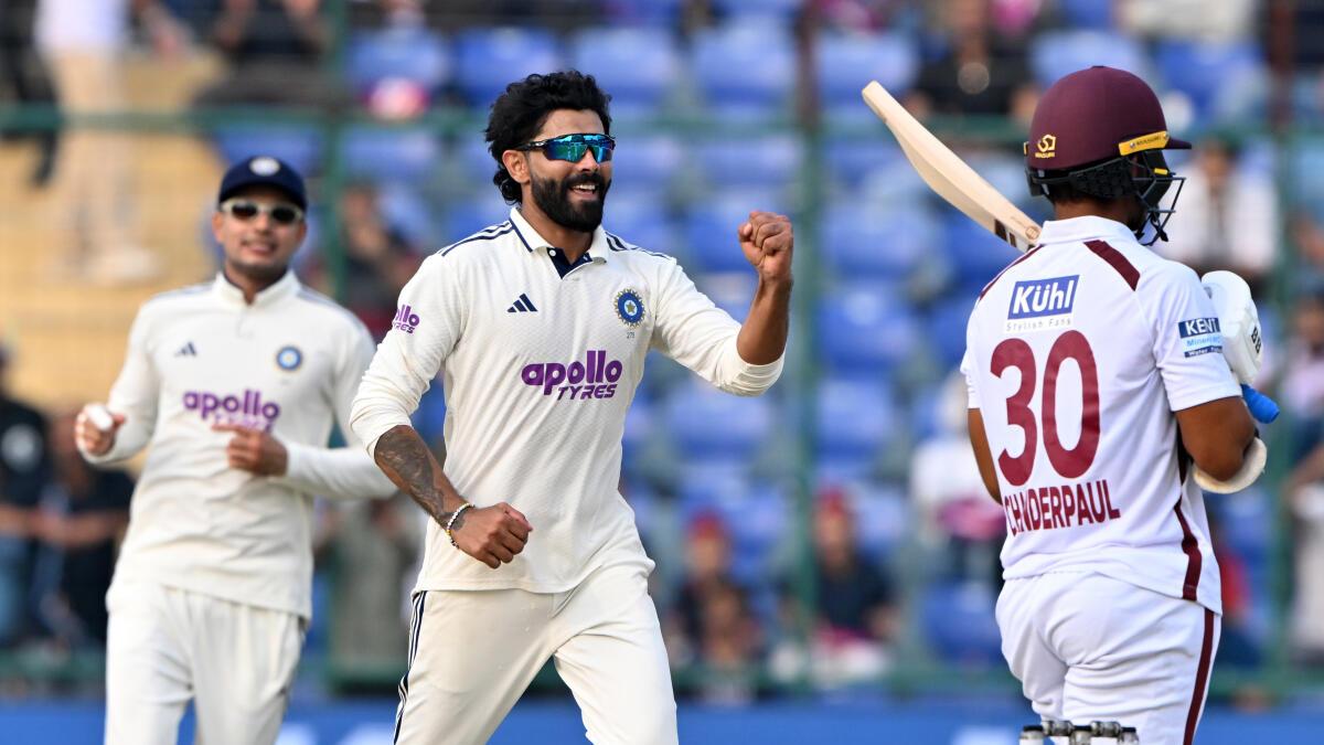 IND vs WI, 2nd Test: Gill, Jadeja put India ahead despite West Indies’ fight on Day 2